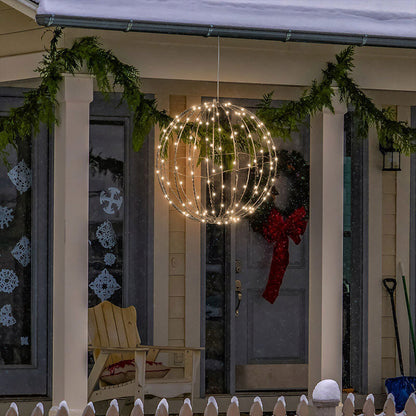 🔥🎉 LIMITED-TIME DEAL – 50% OFF! ✨ Hanging LED Sphere Light 🔮 360° Magical Glow, Foldable Design & Weather-Resistant Metal 🌟 Perfect for Gardens, Patios & Christmas Décor! 🎄🏡