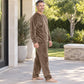 🎁🔥Last day sale 50% OFF🔥Men's Cozy Thermal Velvet Pajama Set