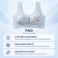 ⏳⏳LAST WEEK SALE -ONLY £7.99!🖤💐Women's Seamless Floral Lace Support Bra