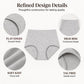 🌸🔥 HOT DEAL ALERT – SAVE BIG! 🎁💖 5-Pack High-Waisted Women’s Briefs – Soft, Breathable & Tummy-Shaping Comfort! ✨🩷
