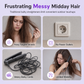 ⏳ LAST DAY SALE 50% OFF!!🔥✨Portable Cordless Hair Straightener Brush🔥 Curler 2 in 1 Mini Rechargeable Hair Straightening Comb for Travel💇‍♀️✨