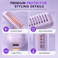 ⏳ LAST DAY SALE 50% OFF!!🔥✨Portable Cordless Hair Straightener Brush🔥 Curler 2 in 1 Mini Rechargeable Hair Straightening Comb for Travel💇‍♀️✨