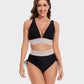 💖2026 Summer Sale 49% OFF👙High Waisted Tummy Control Color Block Bikini Sets