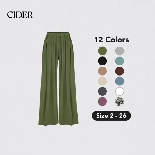 🎉Hot Promotion 50% OFF🛍️High Elastic Casual Stretchy Wide Leg Pants